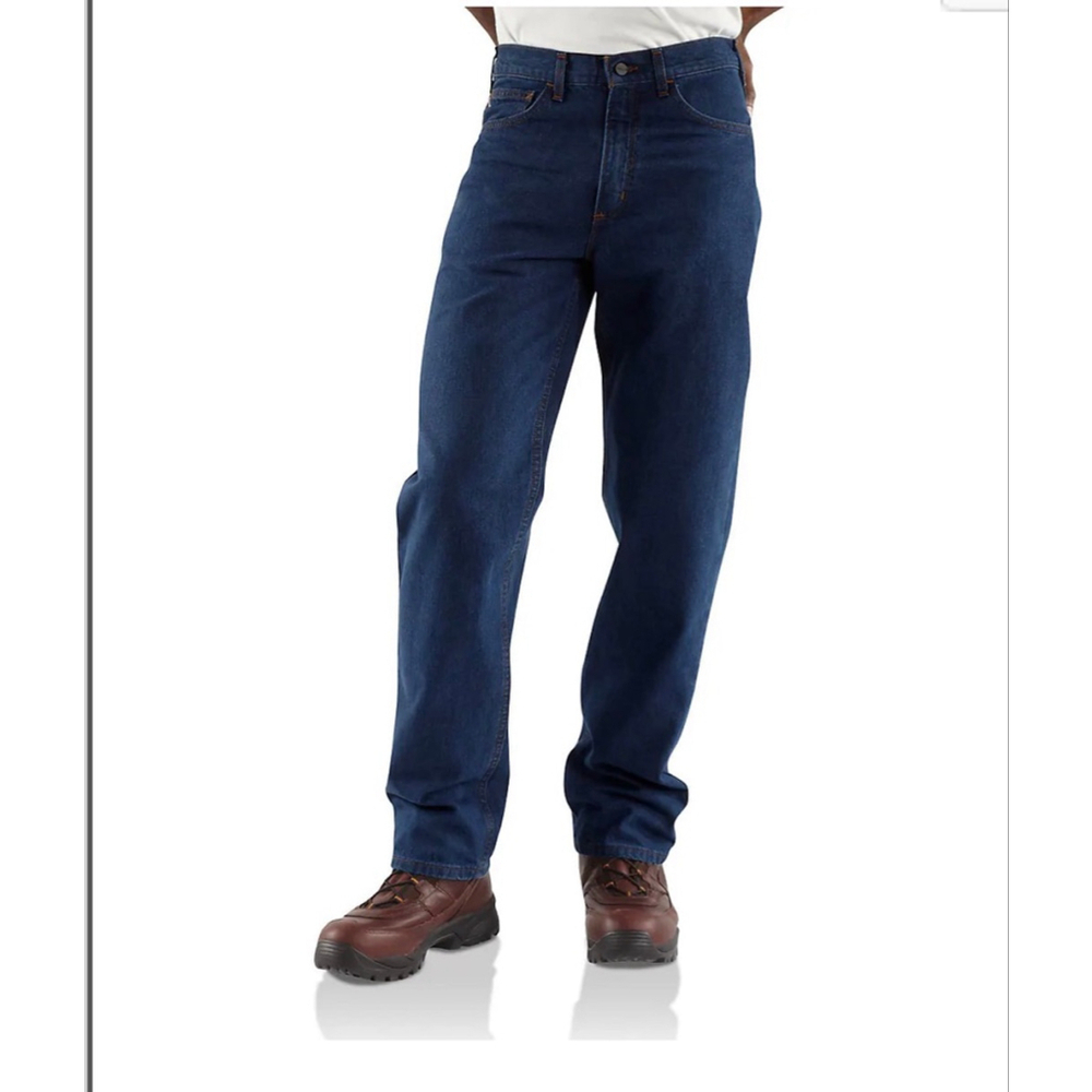 Carhartt Flame Resistant Relaxed Fit 5-Pocket Jean size 40x30 NWT